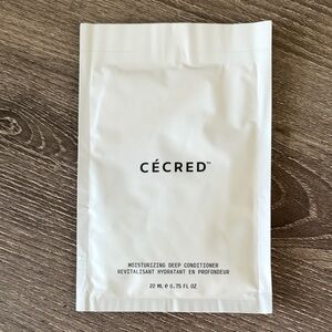 ❤️$5 NWT CÉCRED Moisturizing Deep Conditioner 22ml